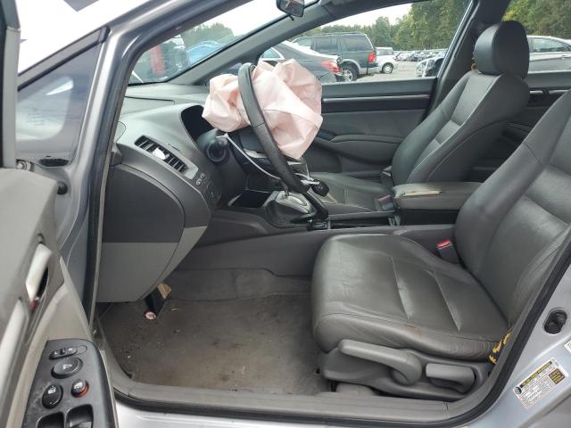 2HGFA1F90AH519101 - 2010 HONDA CIVIC EXL ვერცხლისფერი ფოტო 7