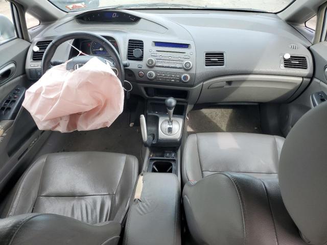 2HGFA1F90AH519101 - 2010 HONDA CIVIC EXL ვერცხლისფერი ფოტო 8