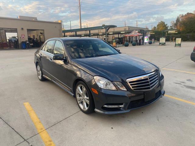 WDDHF5KB1DA749425 - 2013 MERCEDES-BENZ E 350 GRAY photo 1