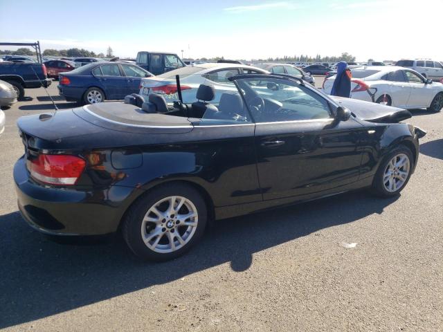 WBAUL73509VJ76195 - 2009 BMW 128 I BLACK photo 3