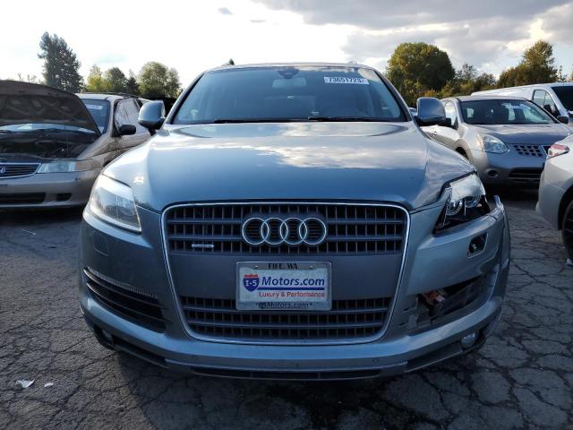 WA1BV64L78D037207 - 2008 AUDI Q7 4.2 QUATTRO PREMIUM GRAY photo 5