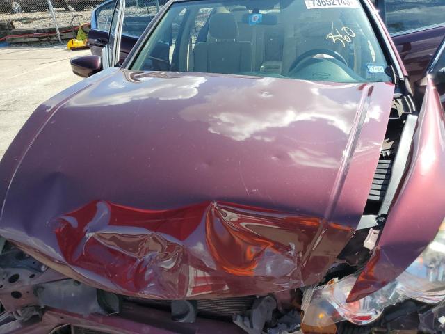 1HGCP2F49CA074628 - 2012 HONDA ACCORD LXP BURGUNDY photo 11