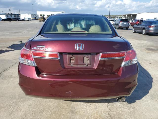 1HGCP2F49CA074628 - 2012 HONDA ACCORD LXP BURGUNDY photo 6