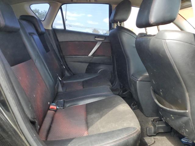 JM1BL1H38A1256760 - 2010 MAZDA SPEED 3 შავი ფოტო 10