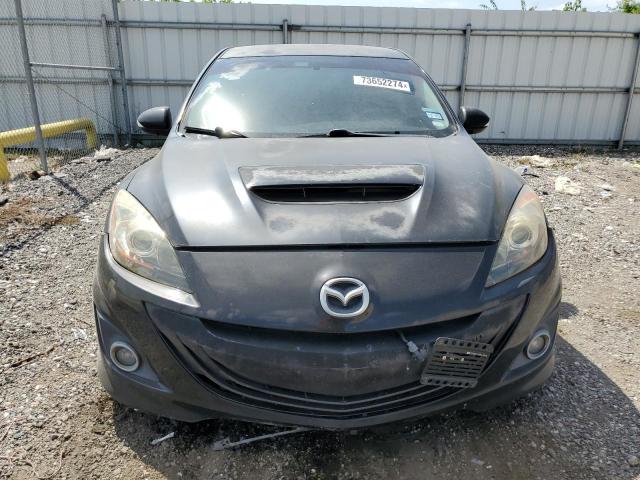 JM1BL1H38A1256760 - 2010 MAZDA SPEED 3 შავი ფოტო 5
