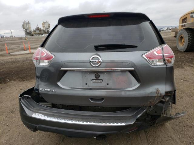 5N1AT2MT6FC784683 - 2015 NISSAN ROGUE S GRAY photo 6