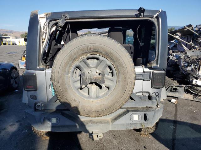 1C4AJWAG2EL209083 - 2014 JEEP WRANGLER SPORT SILVER photo 6