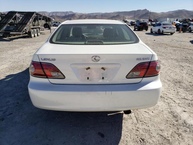 JTHBA30G645042183 - 2004 LEXUS ES 330 WHITE photo 6