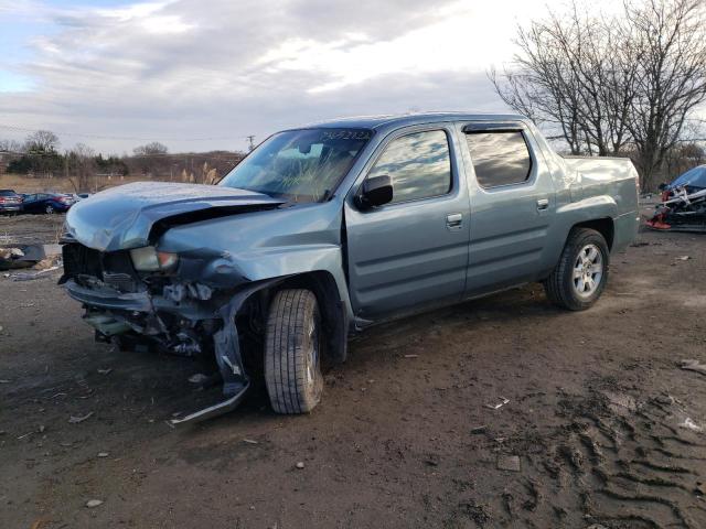 2HJYK16578H512122 - 2008 HONDA RIDGELINE RTL BLUE photo 1