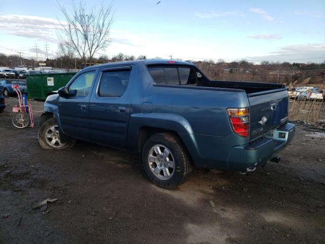 2HJYK16578H512122 - 2008 HONDA RIDGELINE RTL BLUE photo 2