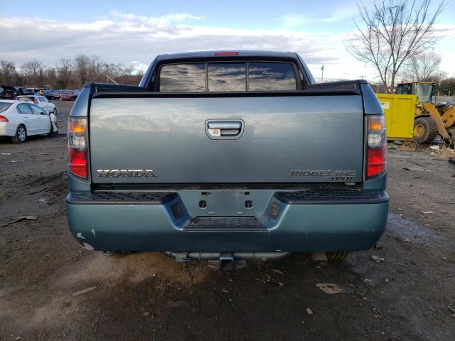 2HJYK16578H512122 - 2008 HONDA RIDGELINE RTL BLUE photo 6