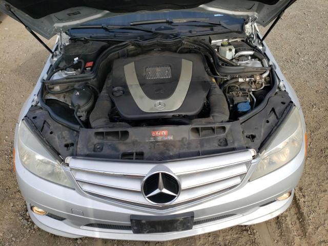 WDDGF5EB8AR128333 - 2010 MERCEDES-BENZ C 300 SILVER photo 11