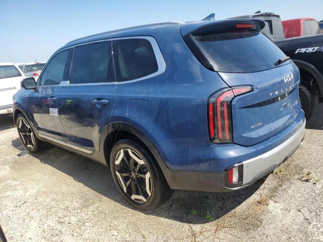 5XYP3DGC2PG365071 - 2023 KIA TELLURIDE EX BLUE photo 2