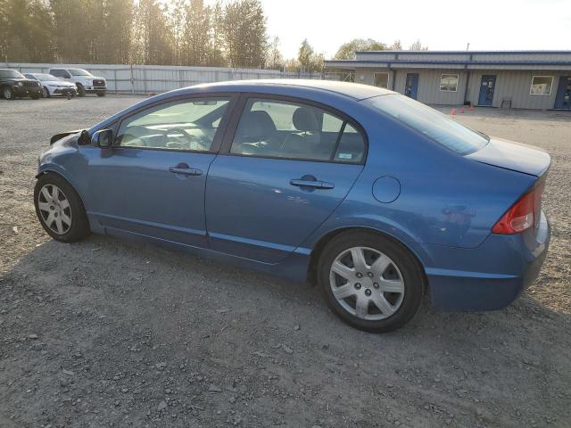 1HGFA16527L031261 - 2007 HONDA CIVIC LX BLUE photo 2