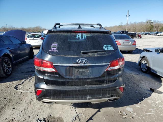 KM8SM4HF3HU167384 - 2017 HYUNDAI SANTA FE SE BLACK photo 6