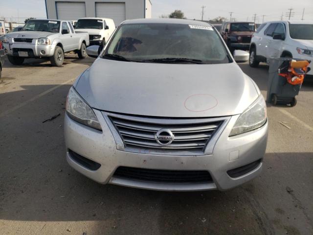 3N1AB7APXFY286914 - 2015 NISSAN SENTRA S SILVER photo 5