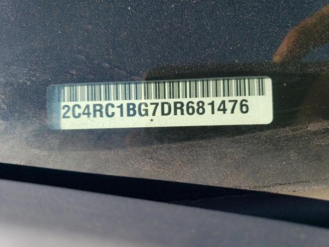 2C4RC1BG7DR681476 - 2013 CHRYSLER TOWN & COU TOURING 白色 照片 13