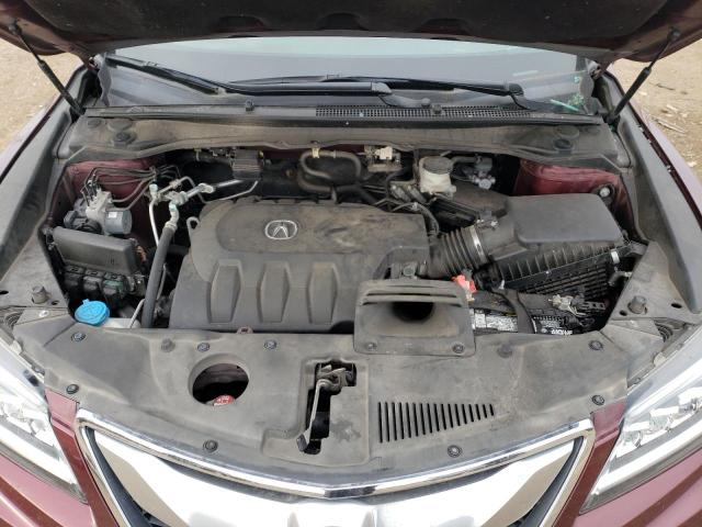 5J8TB4H56GL012954 - 2016 ACURA RDX TECHNOLOGY BURGUNDY photo 11