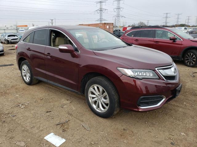 5J8TB4H56GL012954 - 2016 ACURA RDX TECHNOLOGY BURGUNDY photo 4