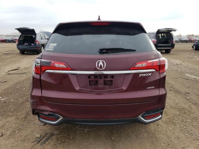 5J8TB4H56GL012954 - 2016 ACURA RDX TECHNOLOGY BURGUNDY photo 6