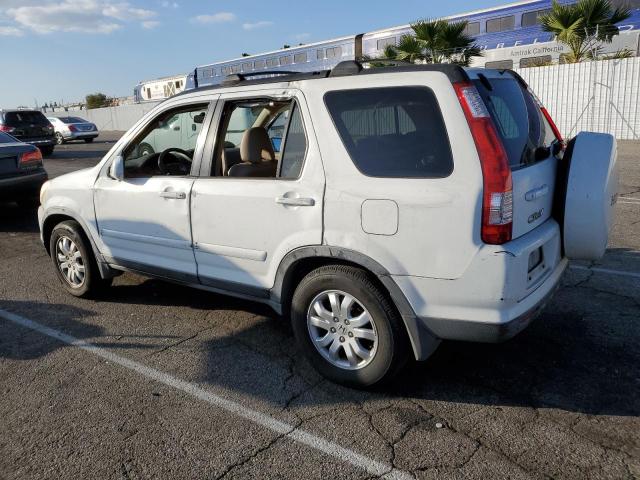 JHLRD78936C018185 - 2006 HONDA CR-V SE WHITE photo 2