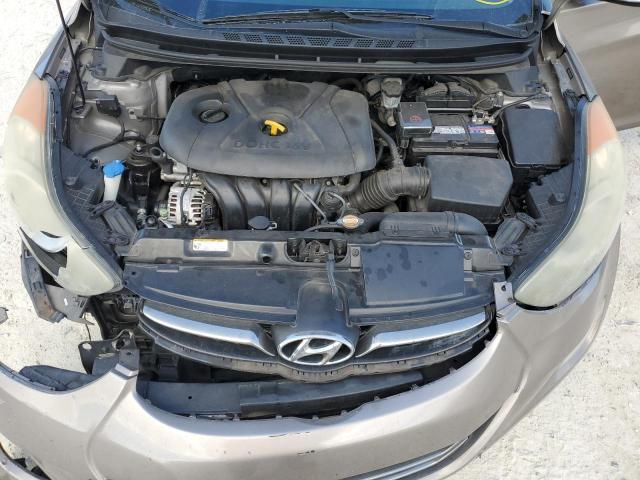 5NPDH4AE9DH164156 - 2013 HYUNDAI ELANTRA GLS GOLD photo 11