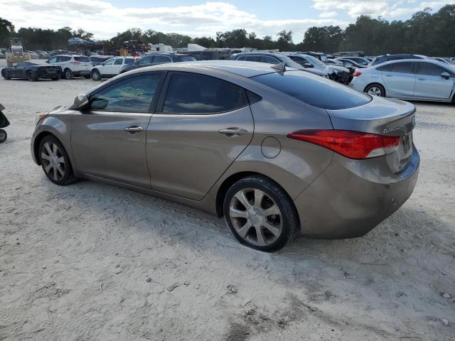 5NPDH4AE9DH164156 - 2013 HYUNDAI ELANTRA GLS GOLD photo 2