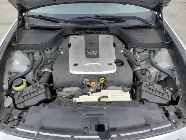 JNKBV61E37M708591 - 2007 INFINITI G35 GRAY photo 11