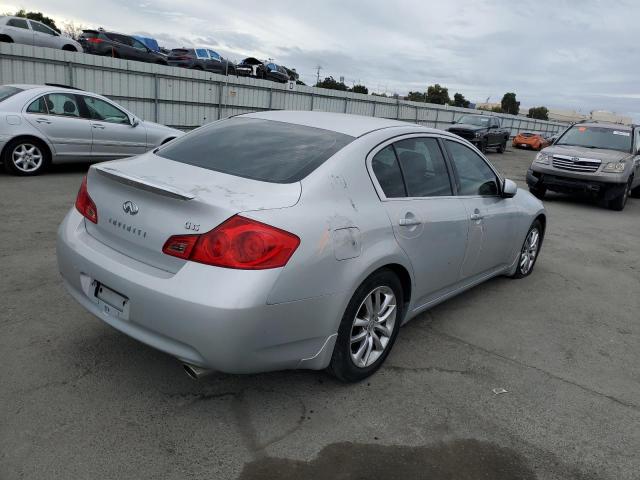 JNKBV61E37M708591 - 2007 INFINITI G35 GRAY photo 3