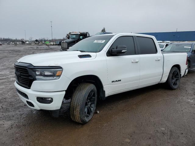 1C6RRFFG2MN695327 - 2021 RAM 1500 BIG HORN/LONE STAR WHITE photo 1