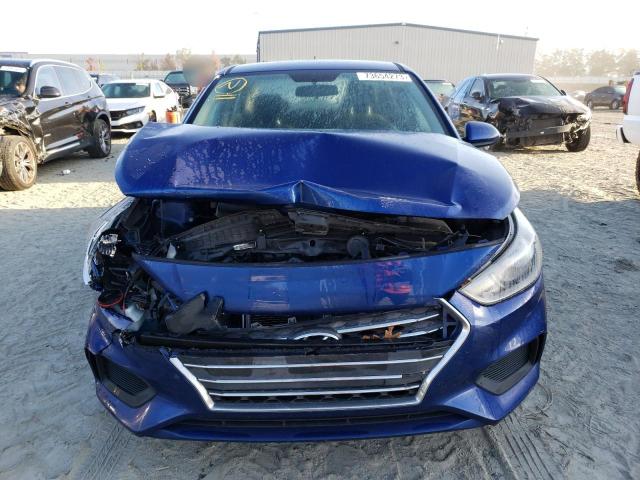 3KPC24A3XKE044251 - 2019 HYUNDAI ACCENT SE BLUE photo 5