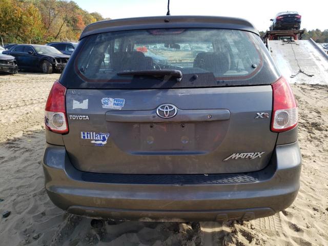 2T1KR32E84C181689 - 2004 TOYOTA COROLLA MA XR GRAY photo 6