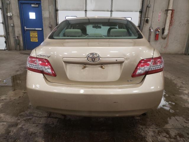 4T1BF3EK7BU661695 - 2011 TOYOTA CAMRY BASE GOLD photo 6