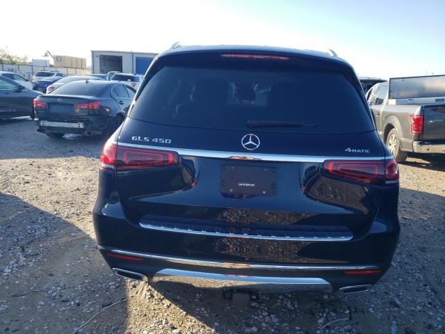 4JGFF5KE8NA588659 - 2022 MERCEDES-BENZ GLS 450 4MATIC BLUE photo 6