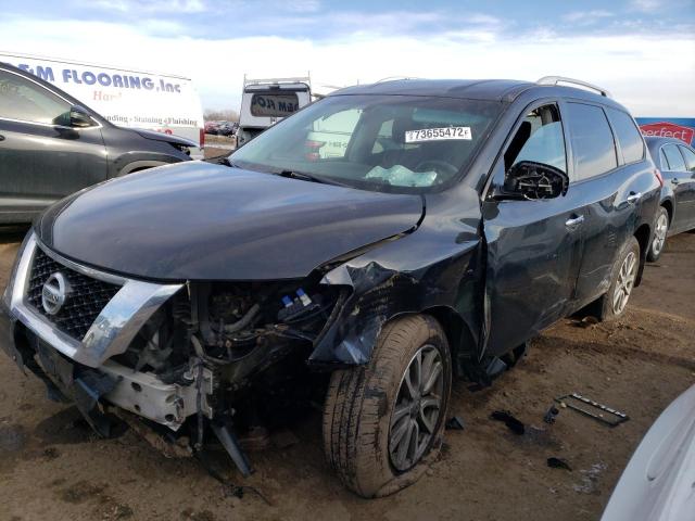 5N1AR2MM5FC645216 - 2015 NISSAN PATHFINDER S 黑色 照片 1