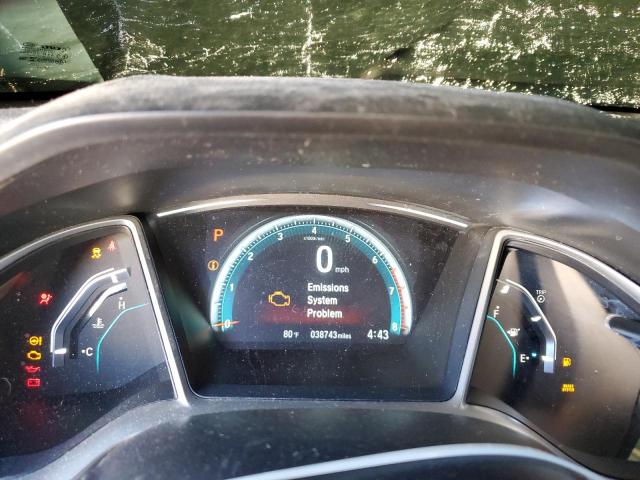 2HGFC1F78JH645554 - 2018 HONDA CIVIC EXL Սև լուսանկար 9