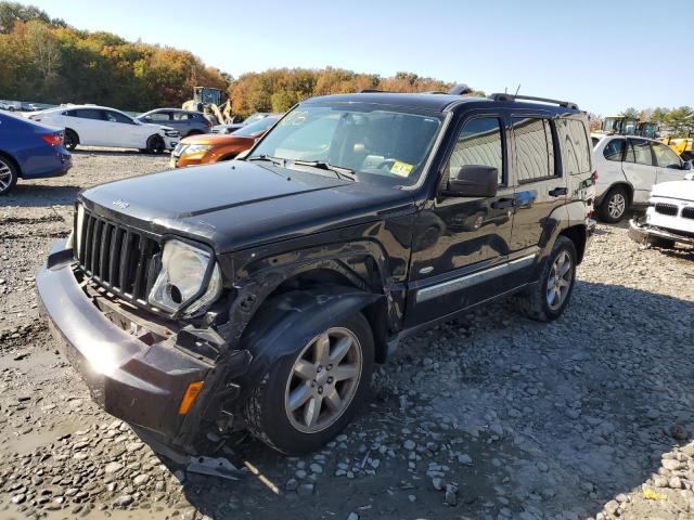 1C4PJMAK2CW164838 - 2012 JEEP LIBERTY SPORT BLACK photo 1