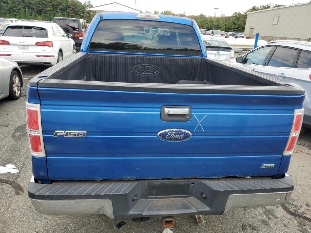 1FTFW1EVXAFA37431 - 2010 FORD F150 SUPERCREW BLUE photo 6