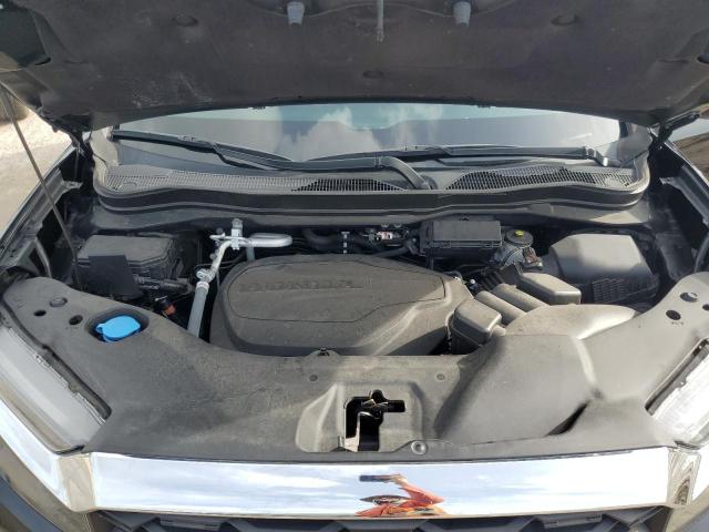 5FNYF7H52NB003355 - 2022 HONDA PASSPORT EXL შავი ფოტო 12