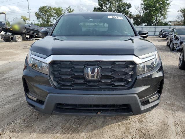 5FNYF7H52NB003355 - 2022 HONDA PASSPORT EXL შავი ფოტო 5