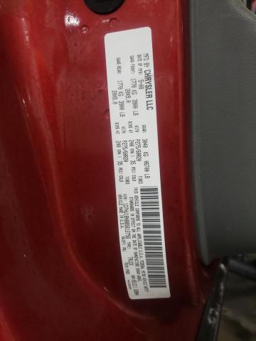 1D7HU18N88S612756 - 2008 DODGE RAM 1500 ST RED photo 12