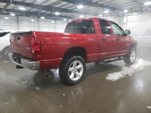 1D7HU18N88S612756 - 2008 DODGE RAM 1500 ST RED photo 3