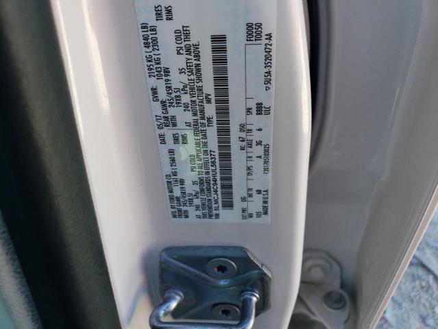 5LMCJ4C94HUL56377 - 2017 LINCOLN MKC BLACK LABEL Weiß Foto 13