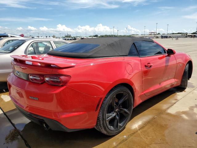 1G1FB3DS5K0141174 - 2019 CHEVROLET CAMARO LS RED photo 3