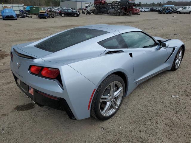 1G1YB2D79H5104798 - 2017 CHEVROLET CORVETTE STINGRAY 1LT SILVER photo 3