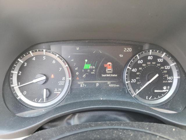 5TDGZRAH3MS055011 - 2021 TOYOTA HIGHLANDER XLE BLACK photo 9