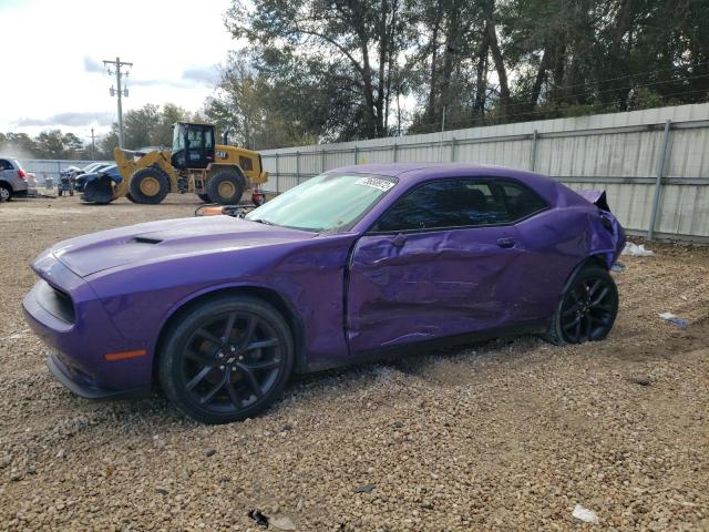 2C3CDZAG6KH743962 - 2019 DODGE CHALLENGER SXT PURPLE photo 1