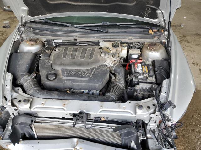 1G1ZF5E77CF244103 - 2012 CHEVROLET MALIBU 3LT ვერცხლისფერი ფოტო 11