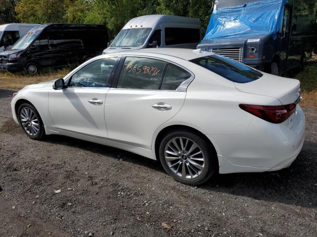 JN1EV7BR5NM341098 - 2022 INFINITI Q50 LUXE WHITE photo 2