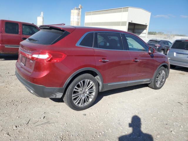 2LMPJ8LRXJBL36520 - 2018 LINCOLN MKX RESERVE Շագանակագույն լուսանկար 3